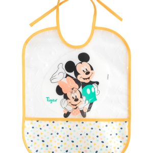 Bavoir imperméable Mickey & Minnie PEVA