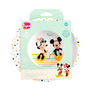 Plato Hondo Microondas Mickey & Minnie