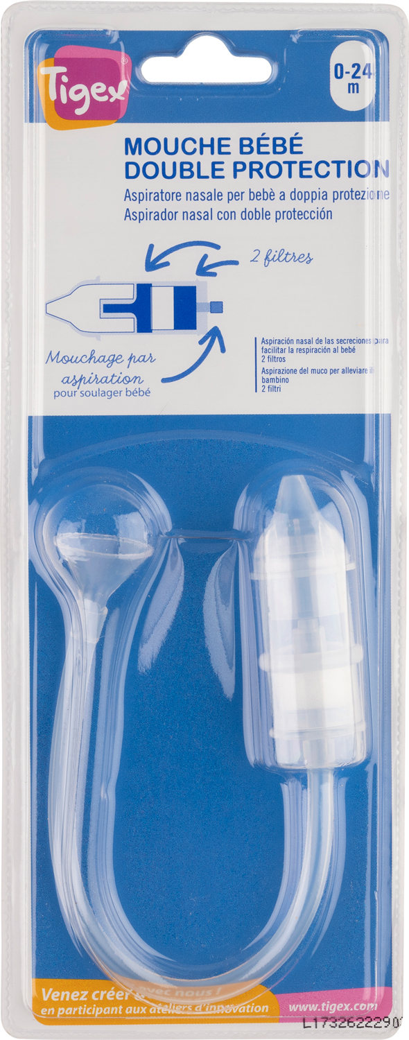 Mouche-bébé Ergonomique Max - Tigex - Embout Souple, Aspiration Efficace, Lavable Au Lave-vaisselle - 4
