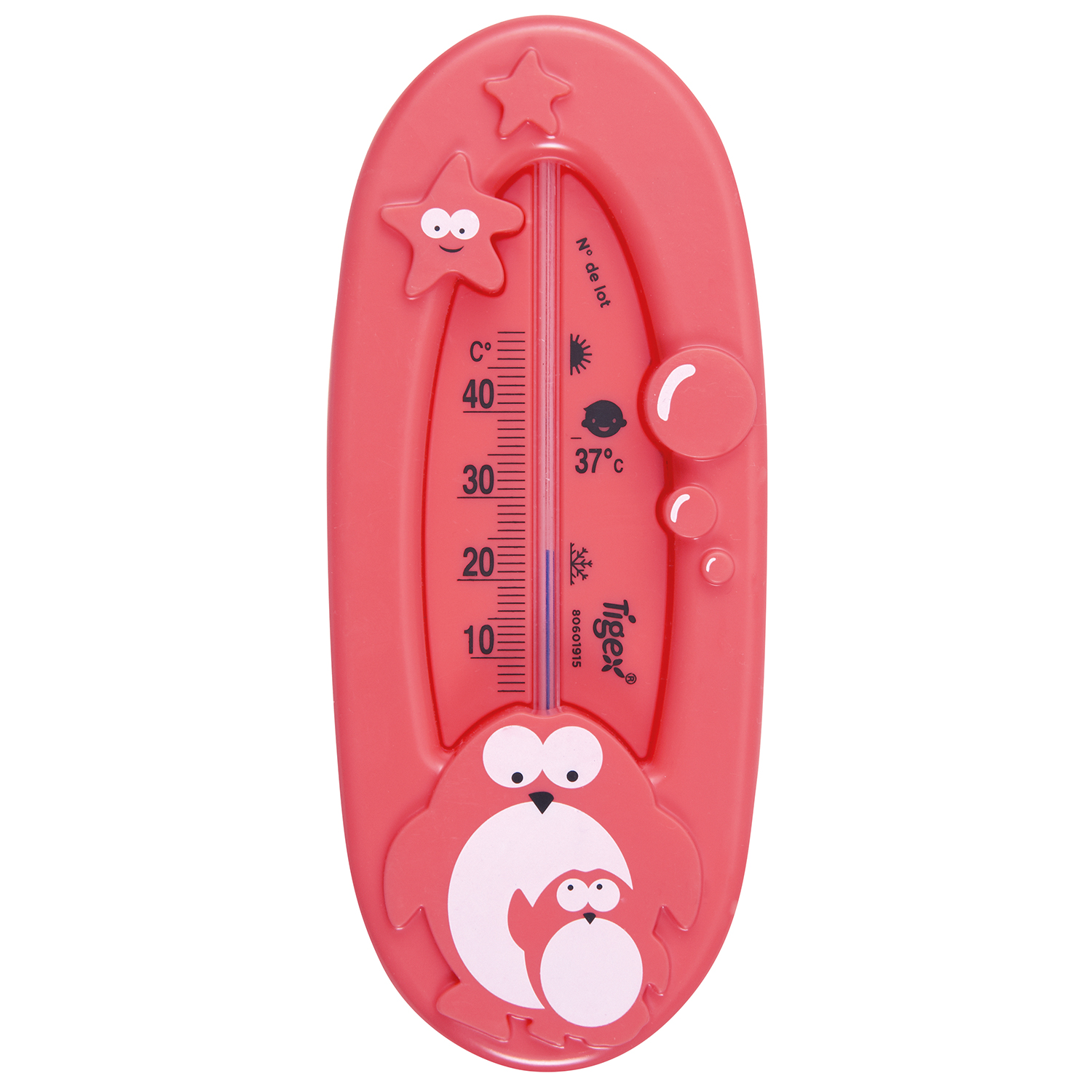 Thermomètre de bain Bebe-Jou Léopard Rose