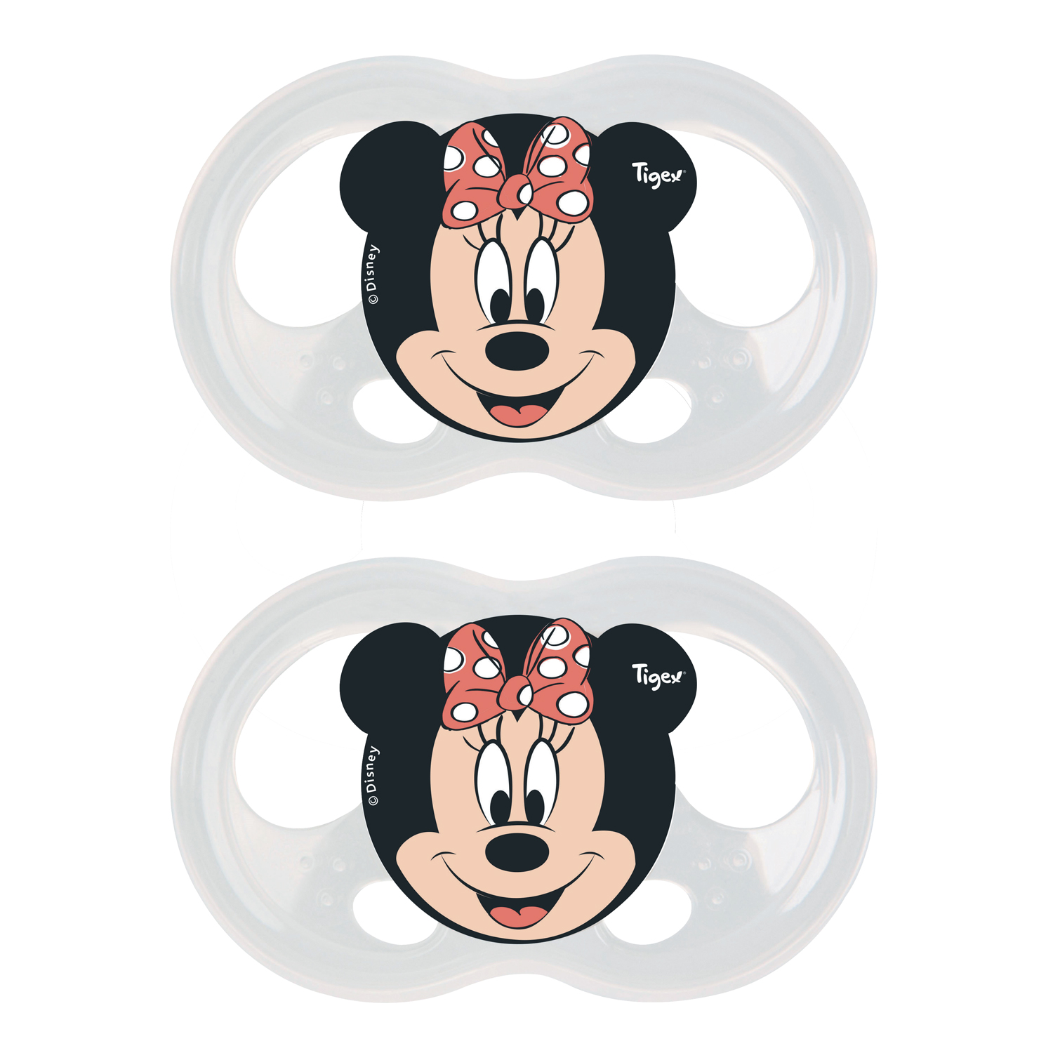 2 Cuillères thermosensibles Mickey Minnie - Tigex