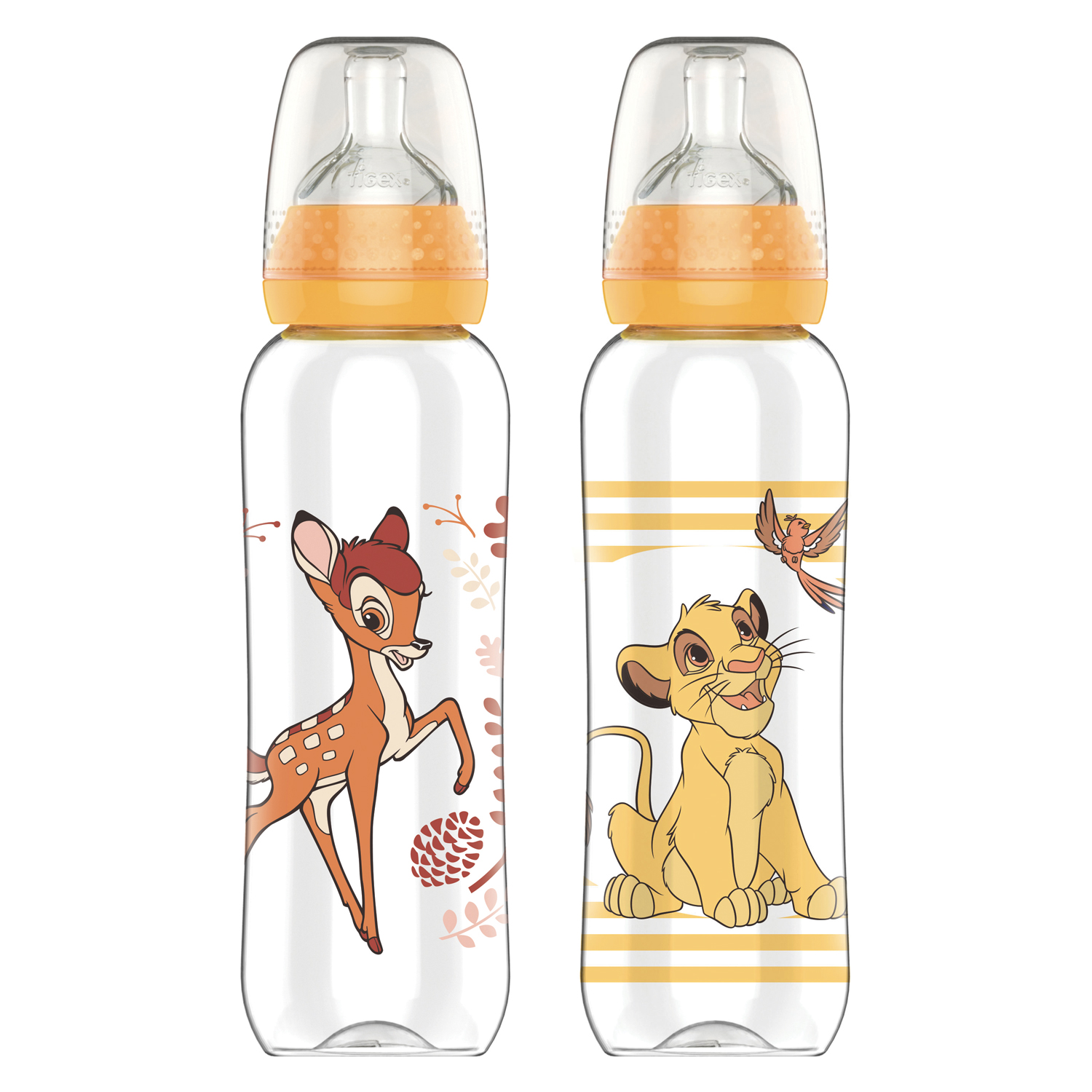 Biberon AIR CONTROL 330ml Disney Bambi / Le Roi Lion +6m - Tigex