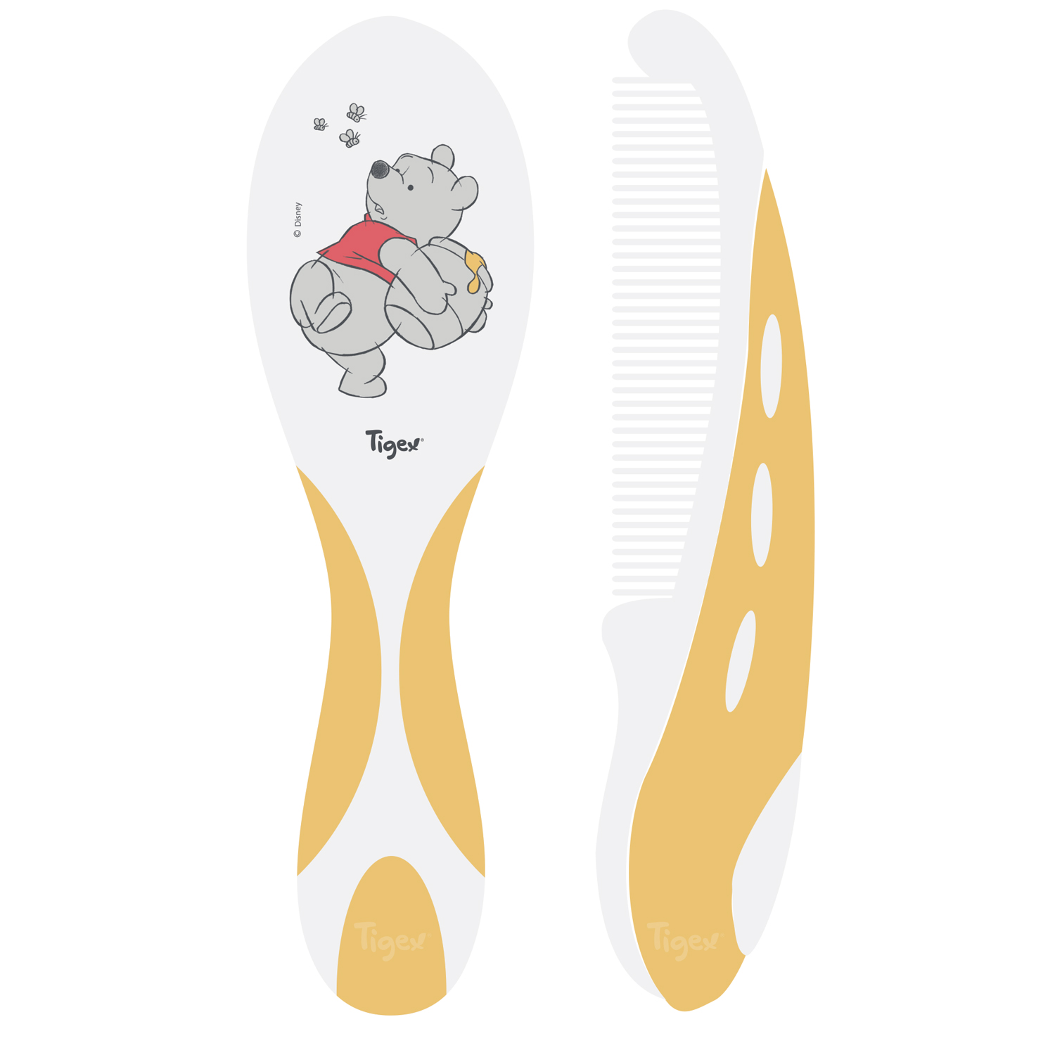 Set de brosse et peigne bébé - hirondelles - Souris Verte