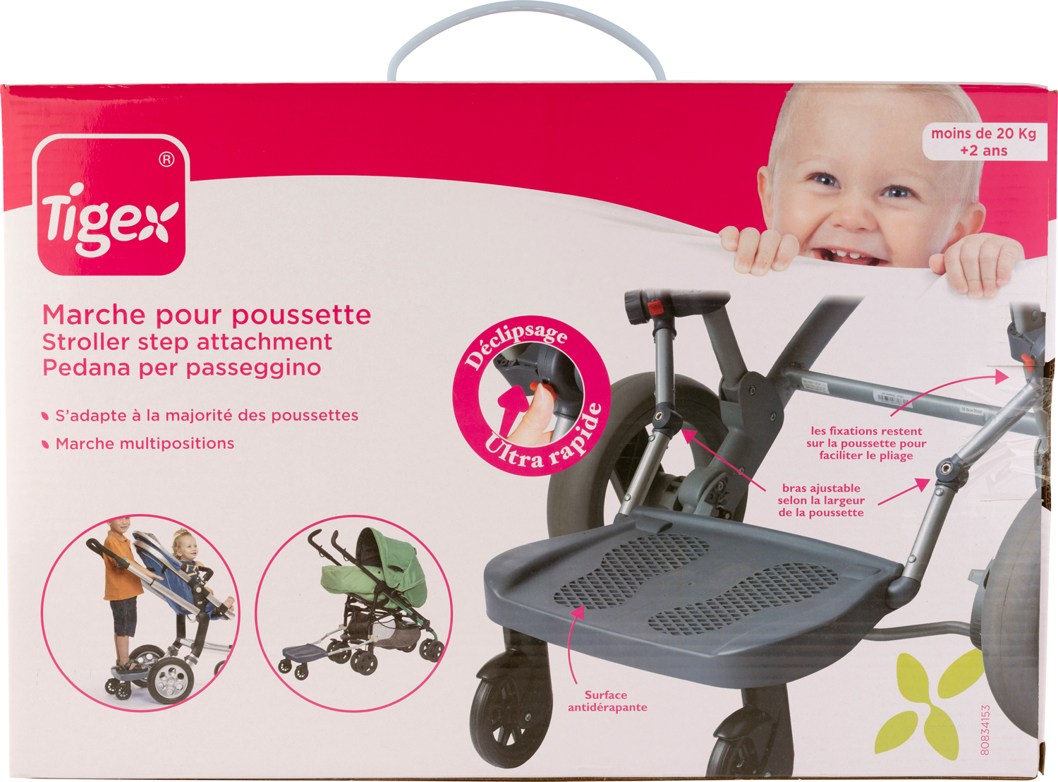 Marche Pied Poussette pour Enfants – Mon Adorable Bébé