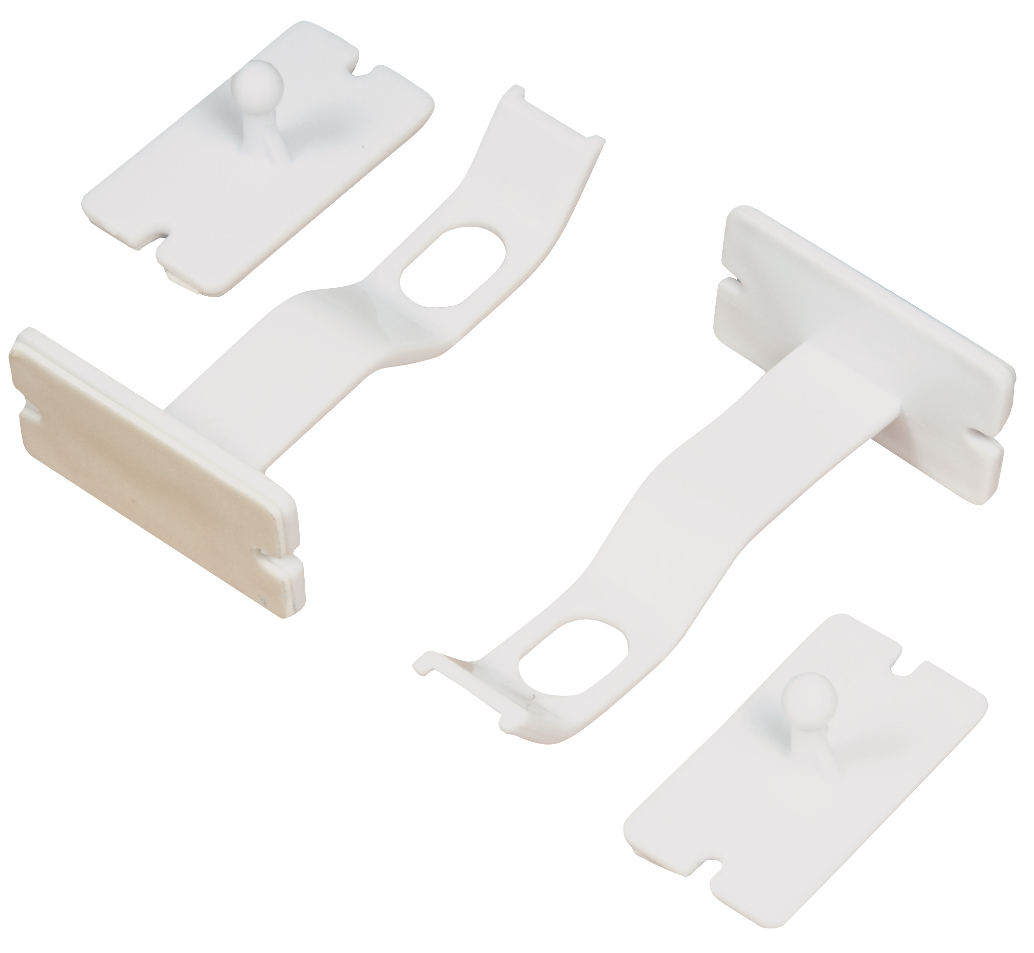 Bloque-porte/tiroir BabyDan Multi Lock Blanc