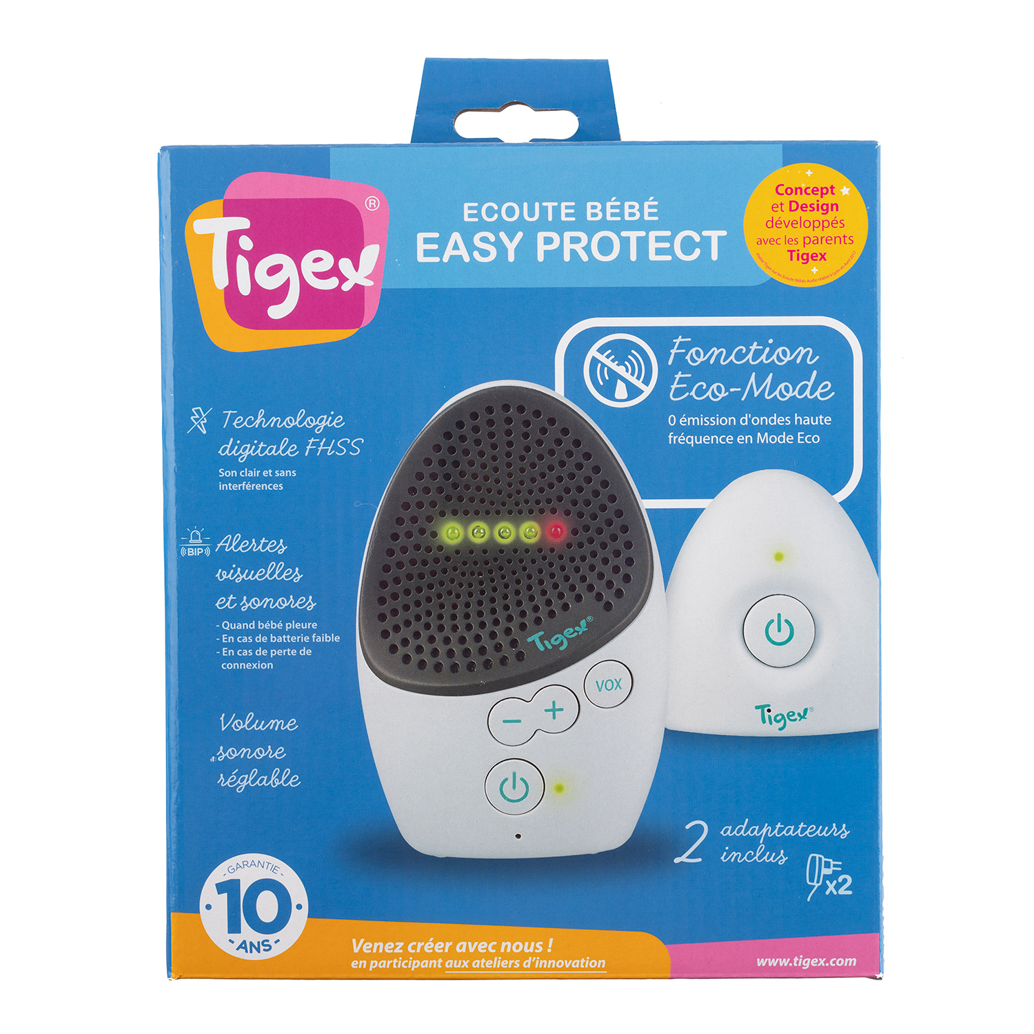 Ecoute-bébé EASY PROTECT - Tigex