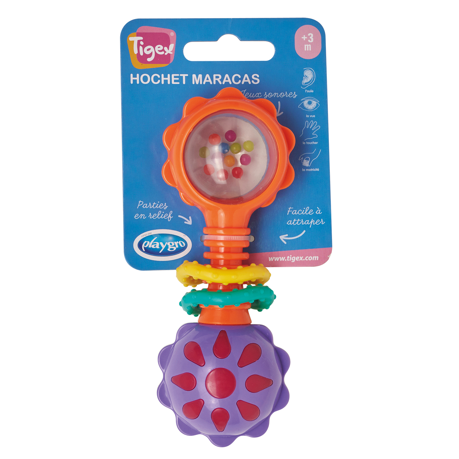 Hochet Maracas pour enfant - FUZEAU