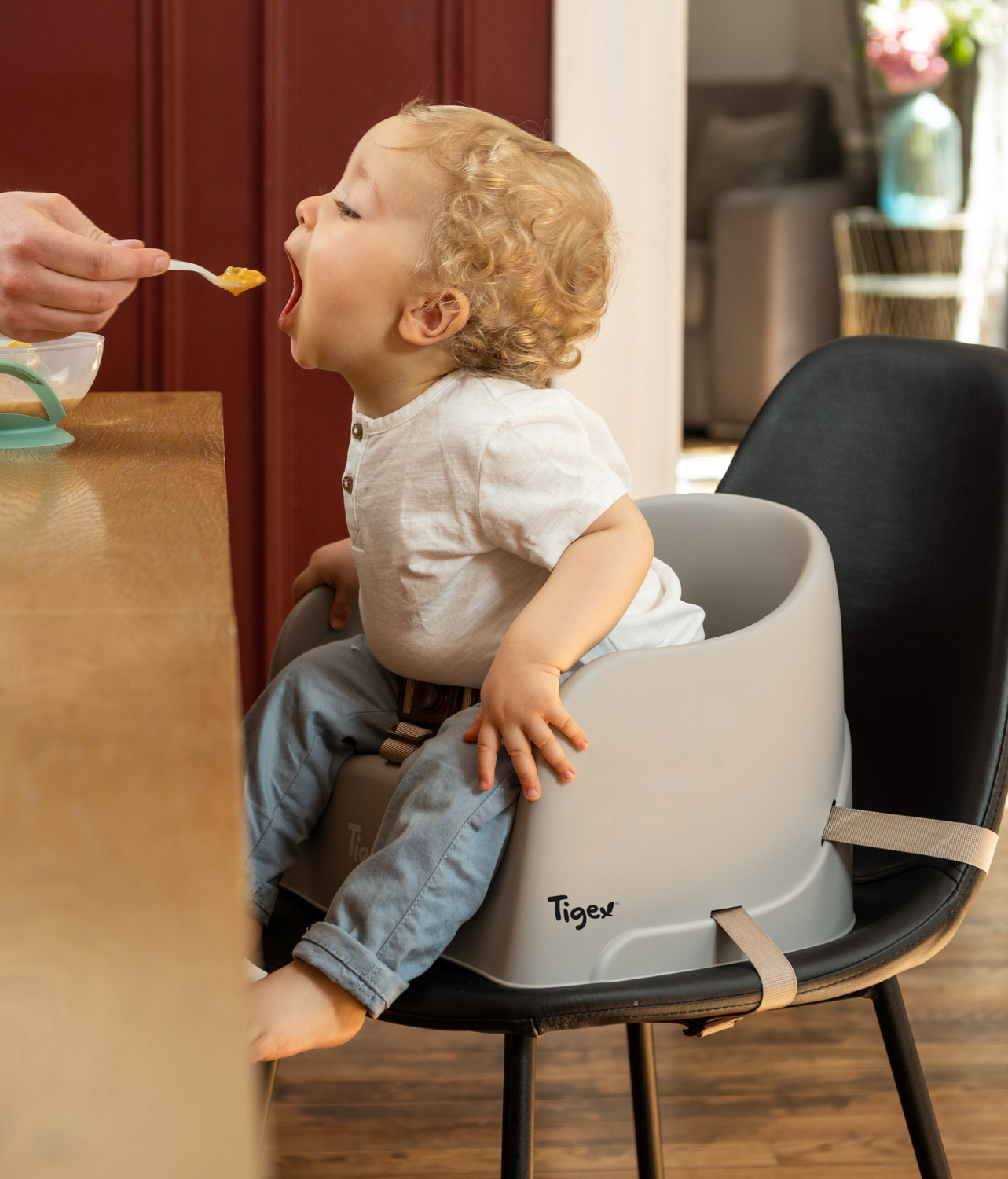 Coussin pour chaises de salle à manger Rehausseur de voyage pour enfants HAOXU Sièges rehausseurs pour bébé de 6 mois à 3 ans 