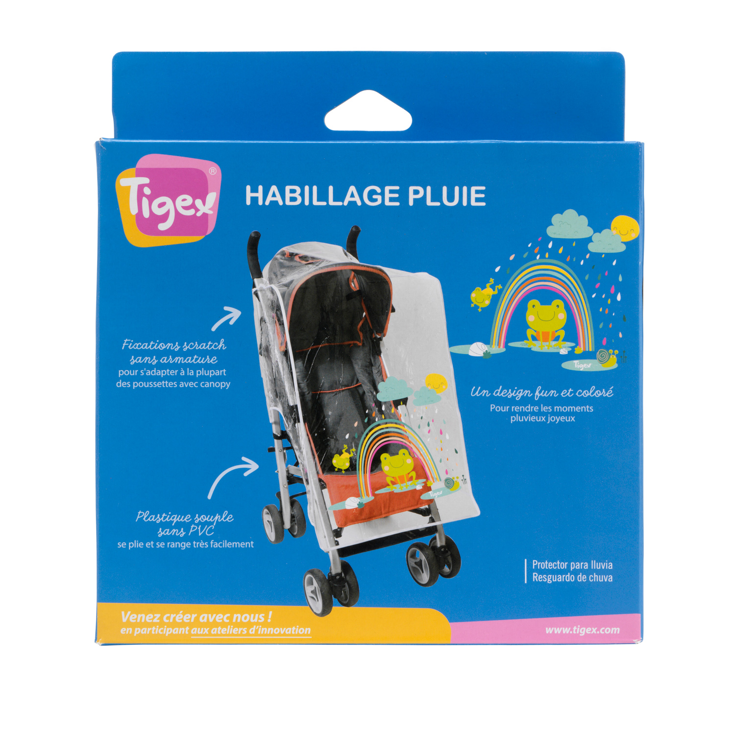 Habillage Pluie Universel Pour Poussette Housse Protection