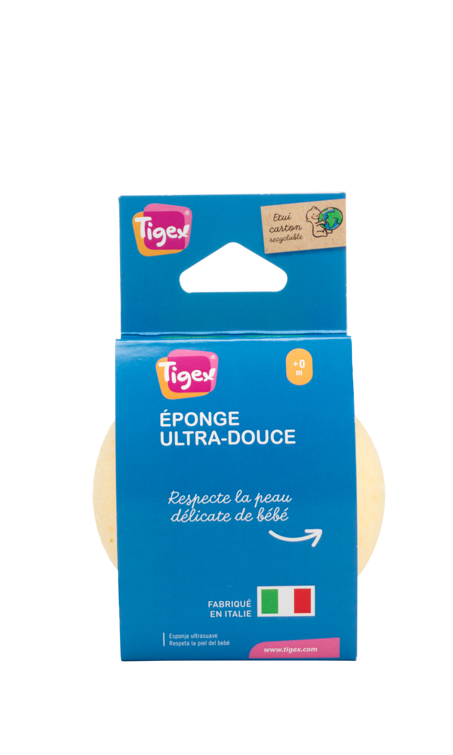 Eponge bébé ultra-douce - Tigex