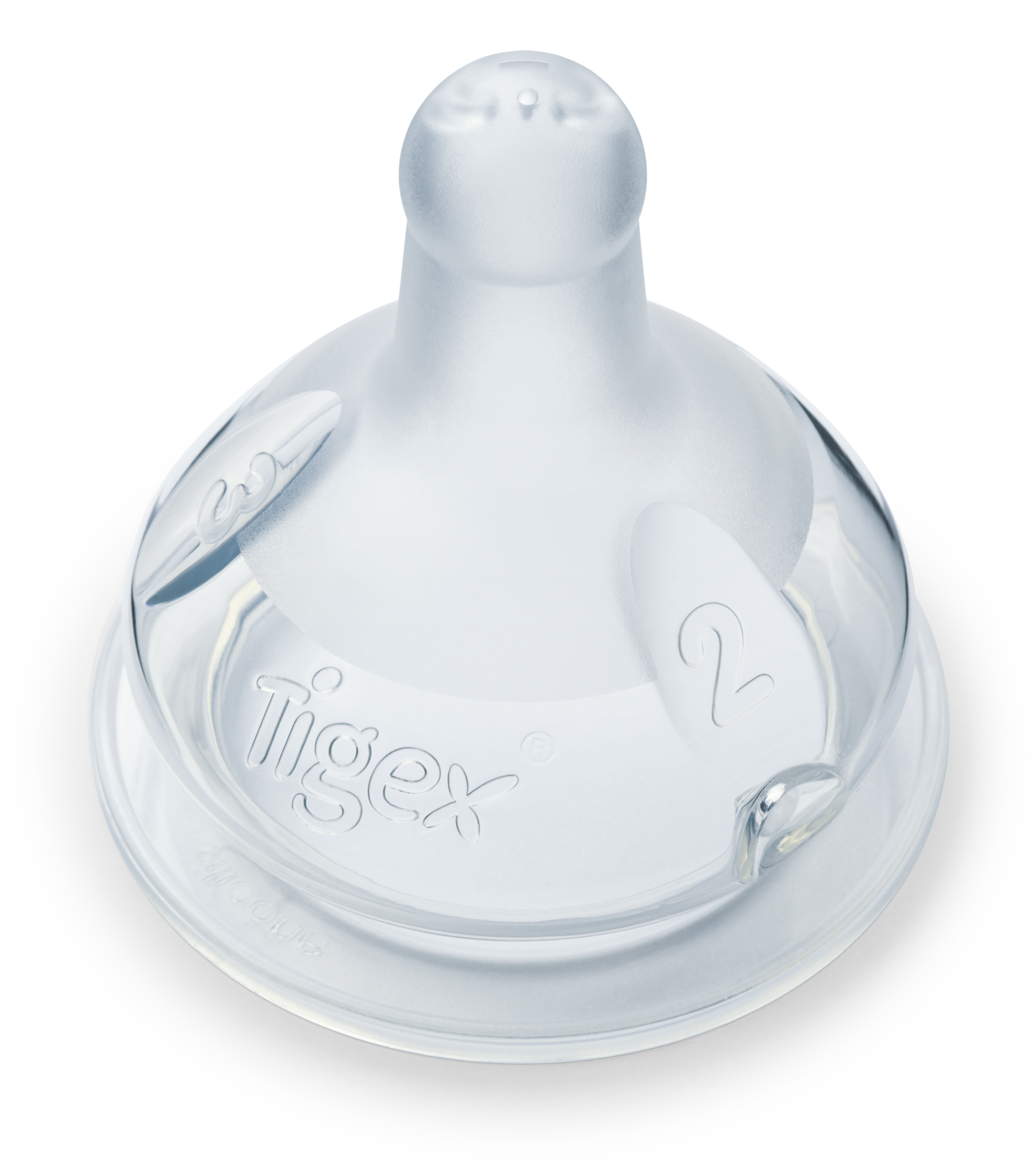 TIGEX Biberon en verre 240ml avec tétine Air system pas cher