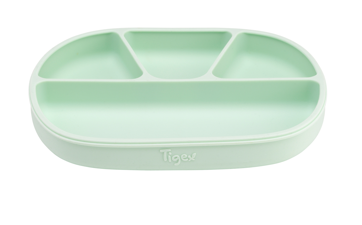 Assiette Silicone Ventouse - Sage Green