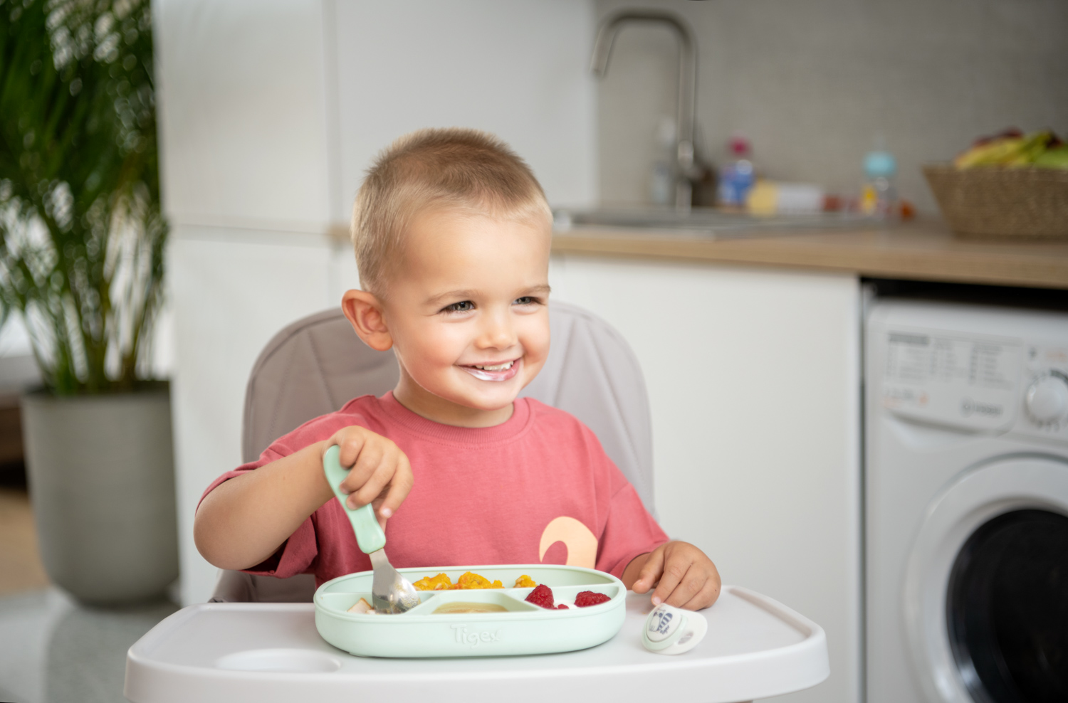 Assiette bébé écru TEX BABY